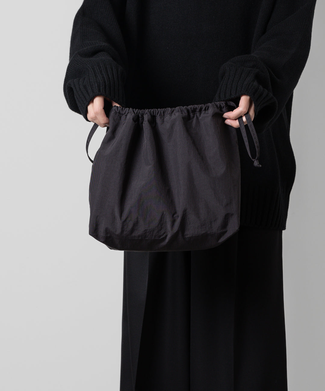 KaILI(カイリ)の24SSコレクションのNOT COMPACT ECOBAG VD - TAKESUMI BLACK sessionセッション福岡セレクトショップ 公式通販サイト