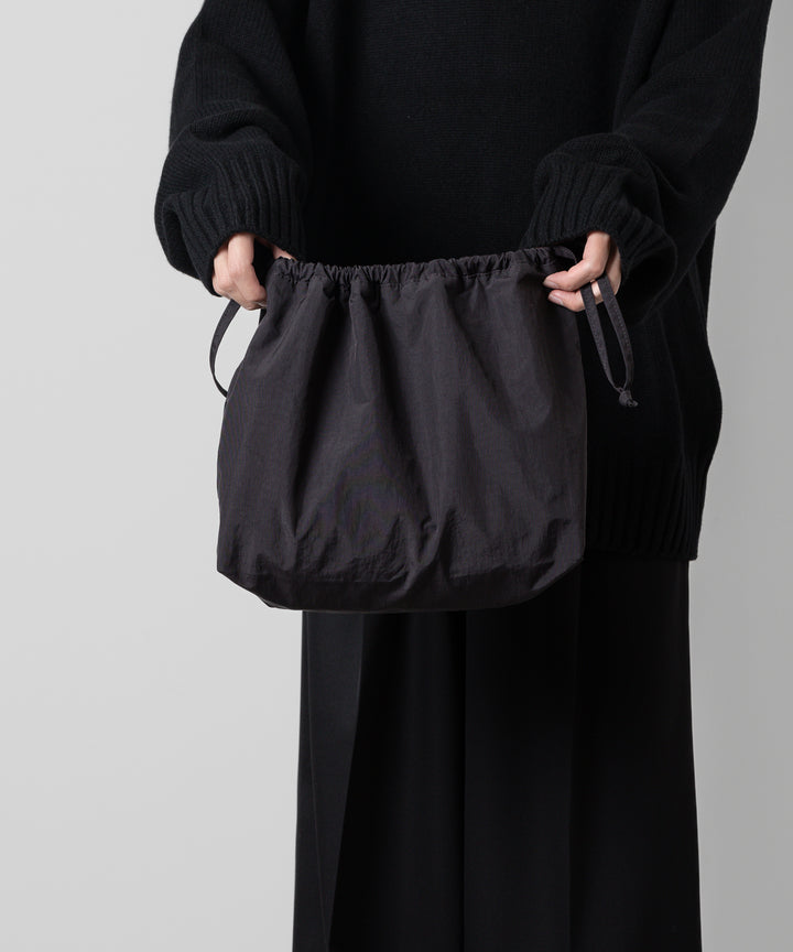 KaILI(カイリ)の24SSコレクションのNOT COMPACT ECOBAG VD - TAKESUMI BLACK sessionセッション福岡セレクトショップ 公式通販サイト