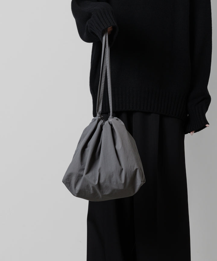KaILI(カイリ)の24SSコレクションのNOT COMPACT ECOBAG VD - TAKESUMI GRAY  sessionセッション福岡セレクトショップ 公式通販サイト