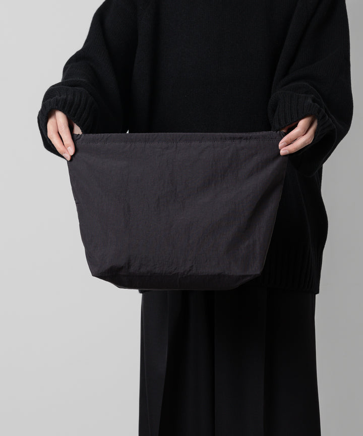 KaILI(カイリ)の24SSコレクションのNOT COMPACT ECOBAG VD - TAKESUMI BLACK sessionセッション福岡セレクトショップ 公式通販サイト