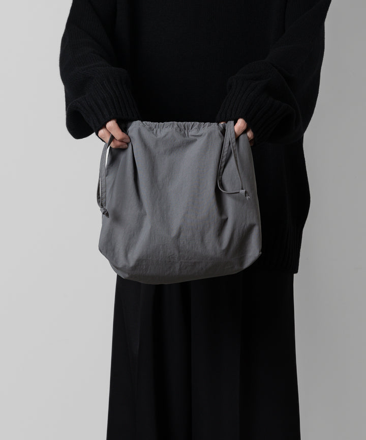 KaILI(カイリ)の24SSコレクションのNOT COMPACT ECOBAG VD - TAKESUMI GRAY  sessionセッション福岡セレクトショップ 公式通販サイト