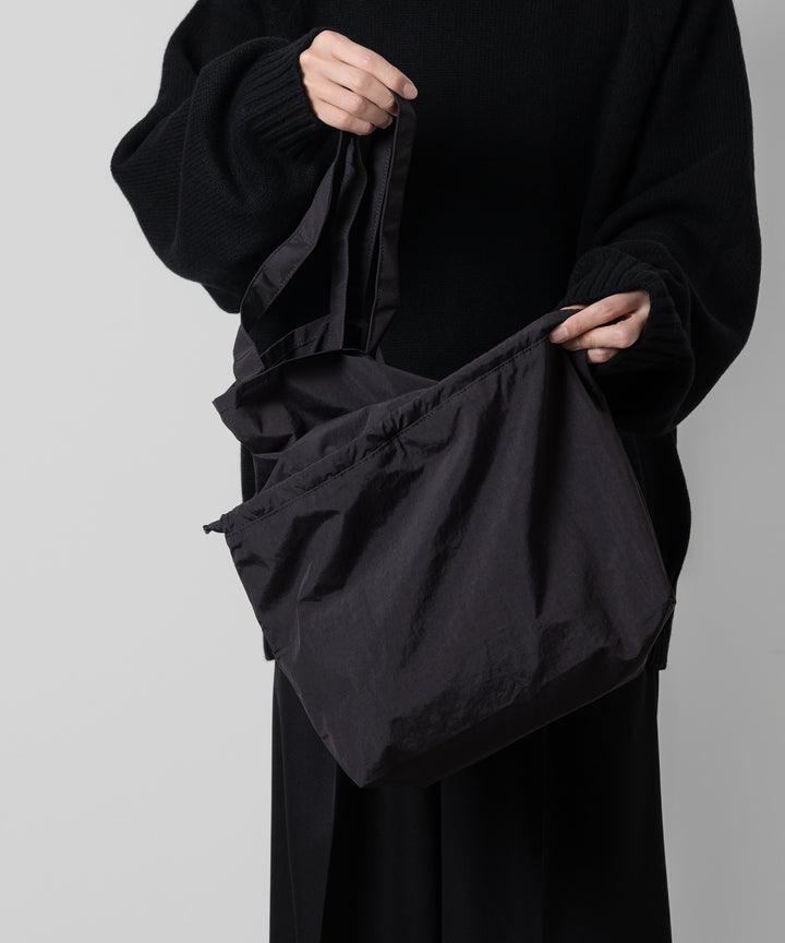 KaILI(カイリ)の24SSコレクションのNOT COMPACT ECOBAG VD - TAKESUMI BLACK sessionセッション福岡セレクトショップ 公式通販サイト