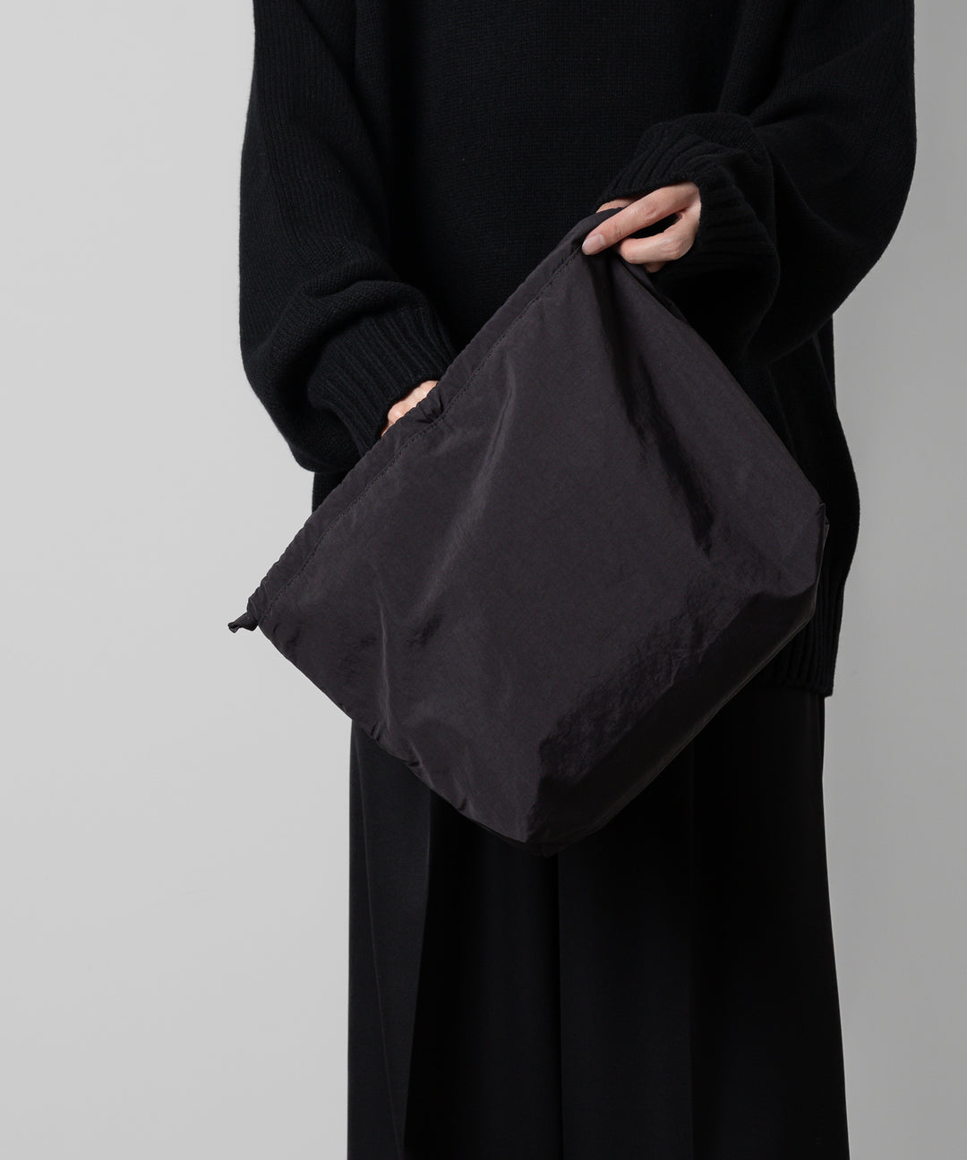 KaILI(カイリ)の24SSコレクションのNOT COMPACT ECOBAG VD - TAKESUMI BLACK sessionセッション福岡セレクトショップ 公式通販サイト
