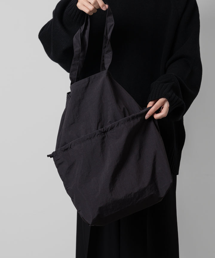 KaILI(カイリ)の24SSコレクションのNOT COMPACT ECOBAG VD - TAKESUMI BLACK sessionセッション福岡セレクトショップ 公式通販サイト