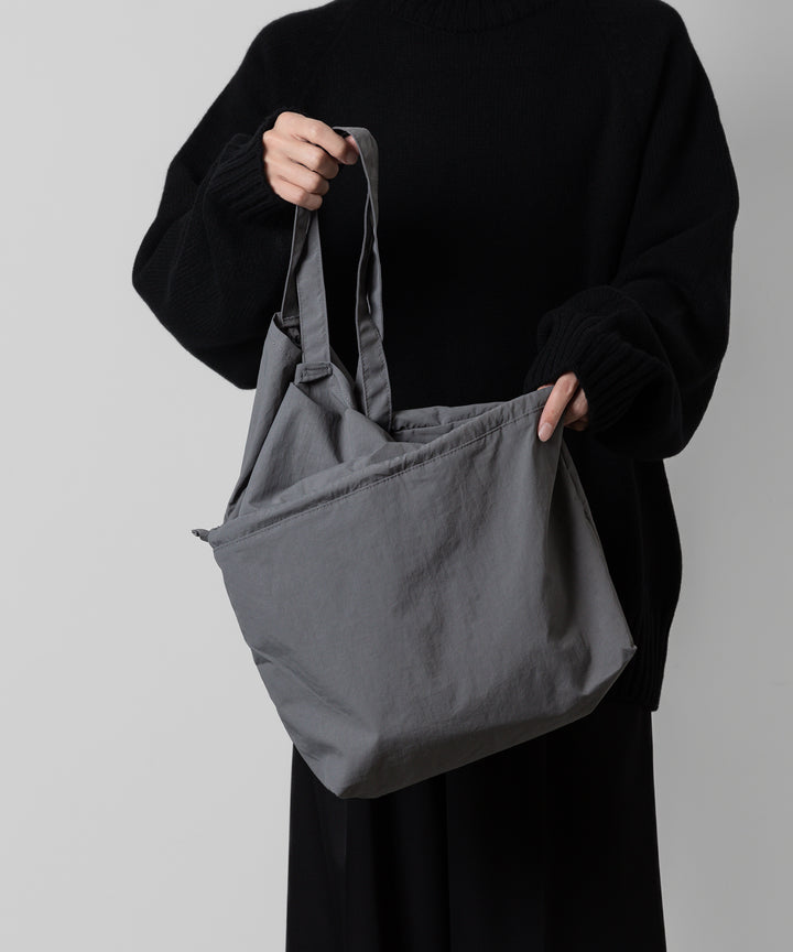 KaILI(カイリ)の24SSコレクションのNOT COMPACT ECOBAG VD - TAKESUMI GRAY  sessionセッション福岡セレクトショップ 公式通販サイト