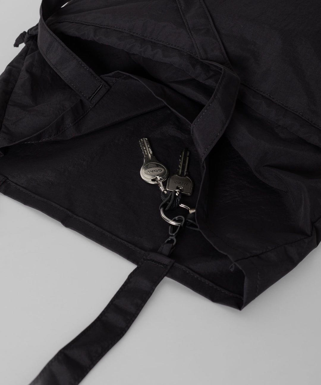 KaILI(カイリ)の24SSコレクションのNOT COMPACT ECOBAG VD - TAKESUMI BLACK sessionセッション福岡セレクトショップ 公式通販サイト