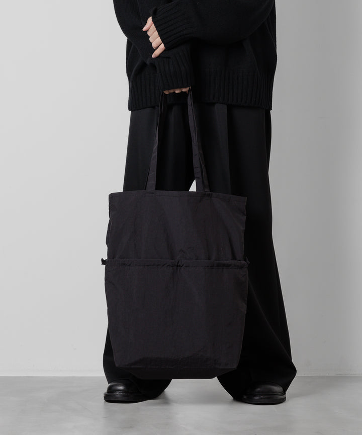 KaILI(カイリ)の24SSコレクションのNOT COMPACT ECOBAG VD - TAKESUMI BLACK sessionセッション福岡セレクトショップ 公式通販サイト
