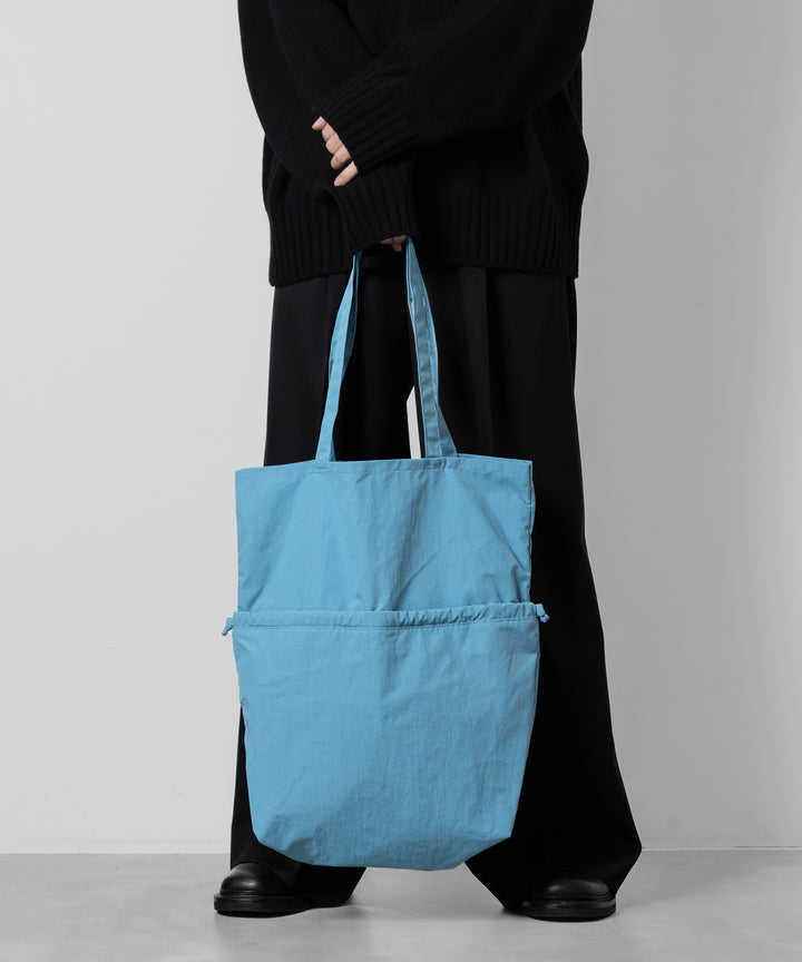 KaILI(カイリ)の24SSコレクションのNOT COMPACT ECOBAG VD - AI SKY BLUE sessionセッション福岡セレクトショップ  公式通販サイト