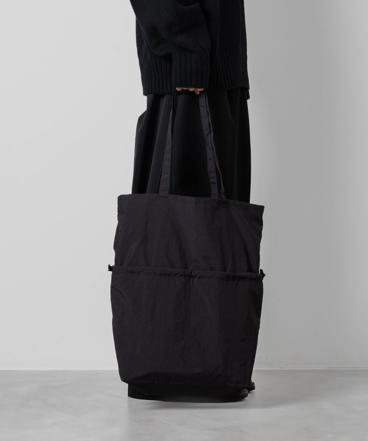 KaILI(カイリ)の24SSコレクションのNOT COMPACT ECOBAG VD - TAKESUMI BLACK sessionセッション福岡セレクトショップ 公式通販サイト