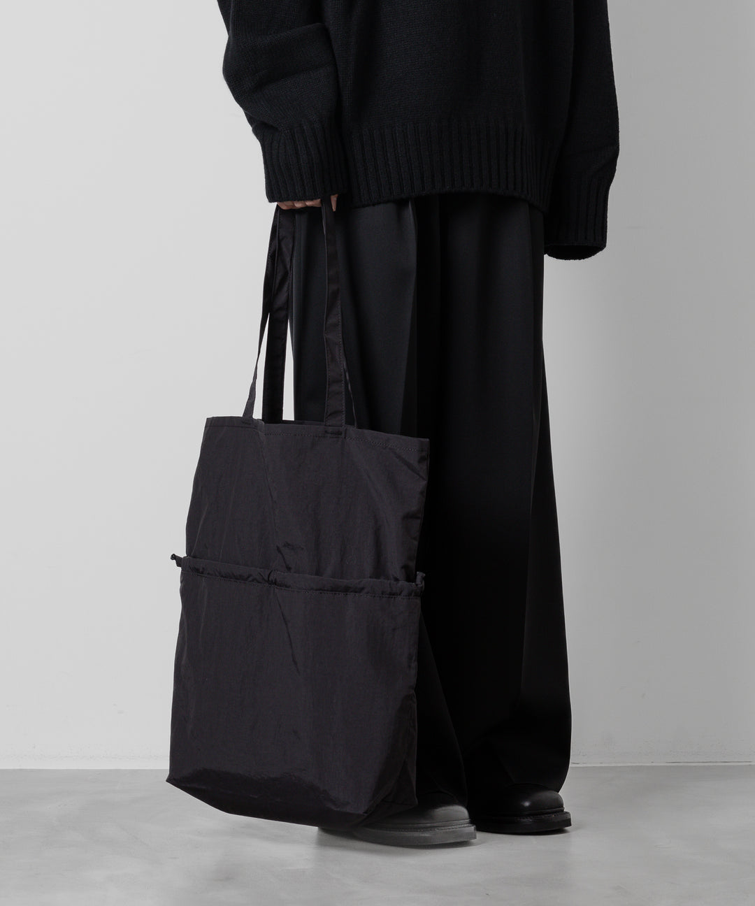 KaILI(カイリ)の24SSコレクションのNOT COMPACT ECOBAG VD - TAKESUMI BLACK sessionセッション福岡セレクトショップ 公式通販サイト