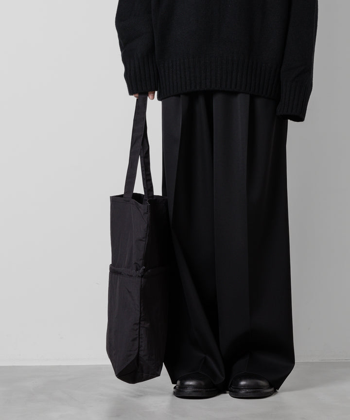 KaILI(カイリ)の24SSコレクションのNOT COMPACT ECOBAG VD - TAKESUMI BLACK sessionセッション福岡セレクトショップ 公式通販サイト