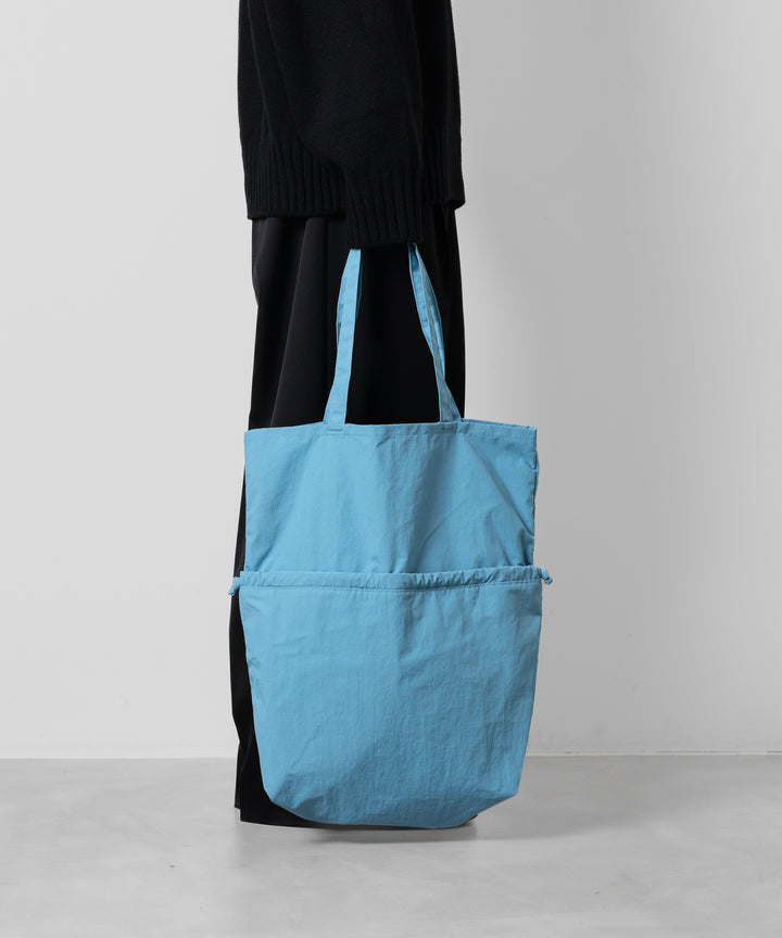 KaILI(カイリ)の24SSコレクションのNOT COMPACT ECOBAG VD - AI SKY BLUE sessionセッション福岡セレクトショップ  公式通販サイト