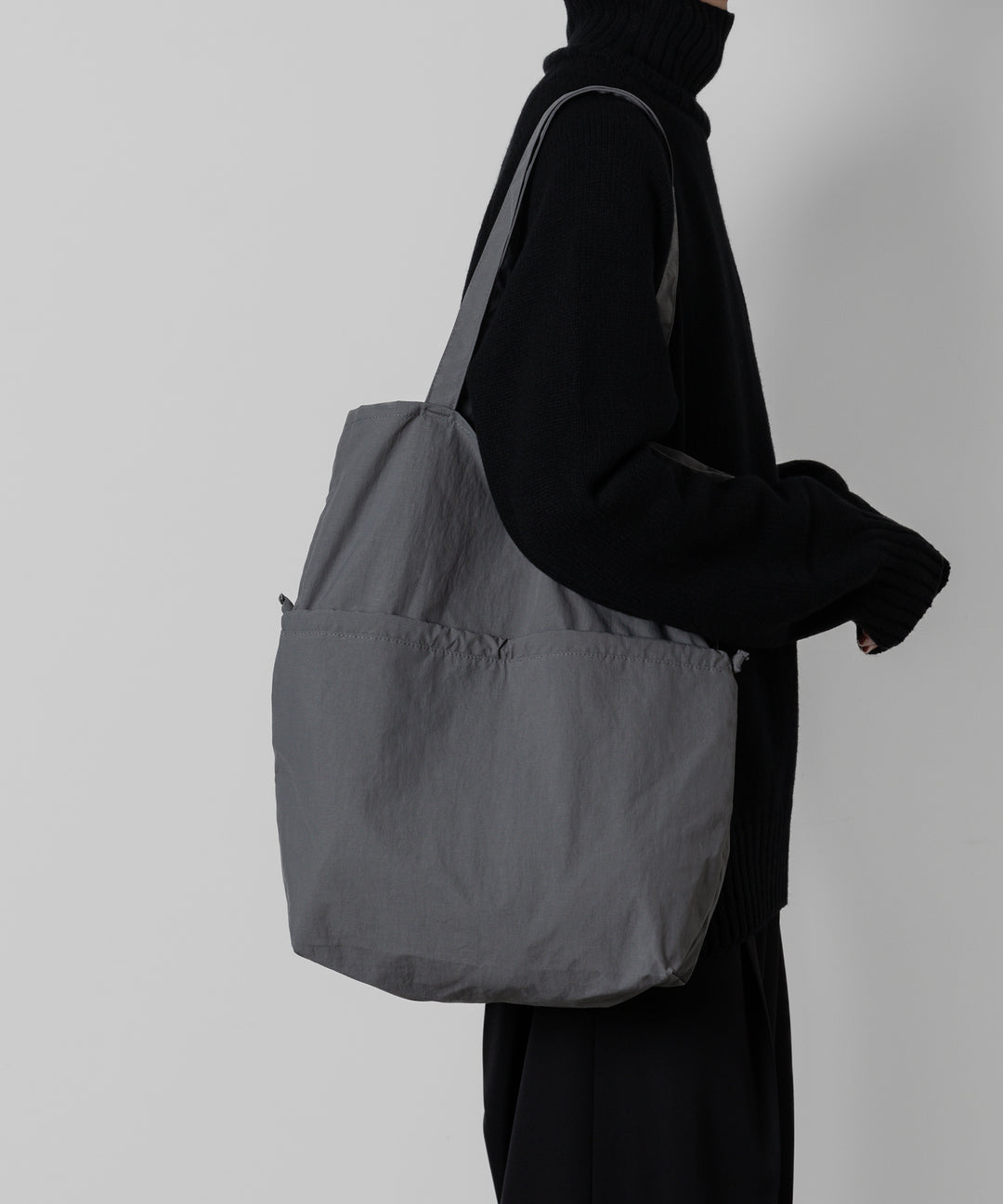 KaILI(カイリ)の24SSコレクションのNOT COMPACT ECOBAG VD - TAKESUMI GRAY  sessionセッション福岡セレクトショップ 公式通販サイト
