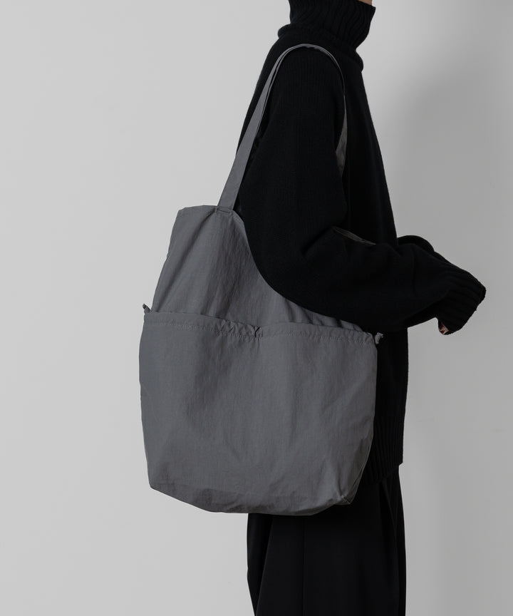 KaILI(カイリ)の24SSコレクションのNOT COMPACT ECOBAG VD - TAKESUMI GRAY  sessionセッション福岡セレクトショップ 公式通販サイト