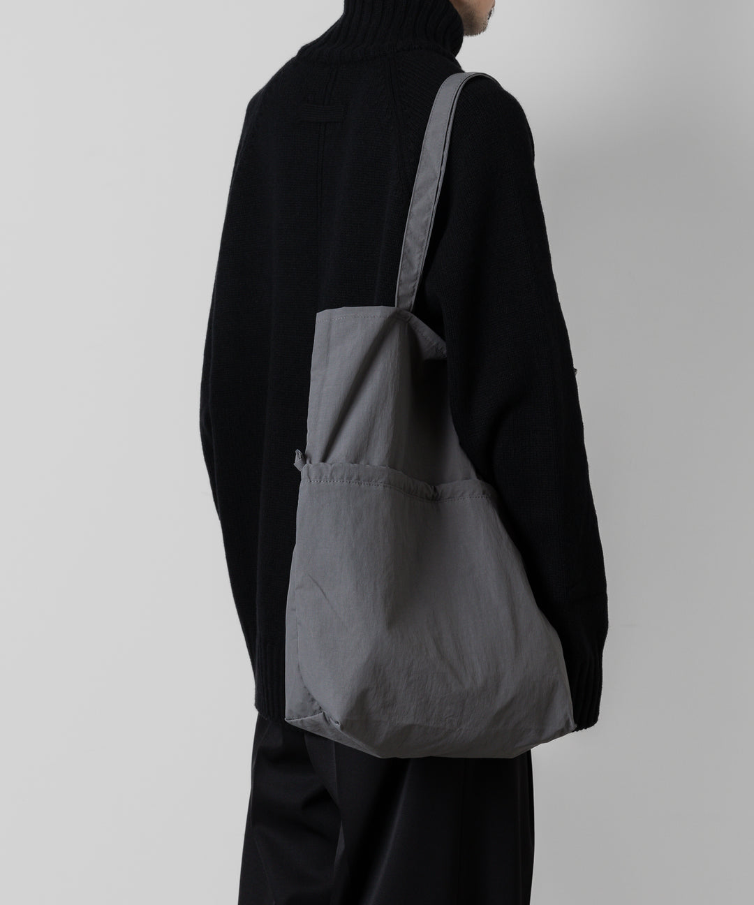 KaILI(カイリ)の24SSコレクションのNOT COMPACT ECOBAG VD - TAKESUMI GRAY  sessionセッション福岡セレクトショップ 公式通販サイト