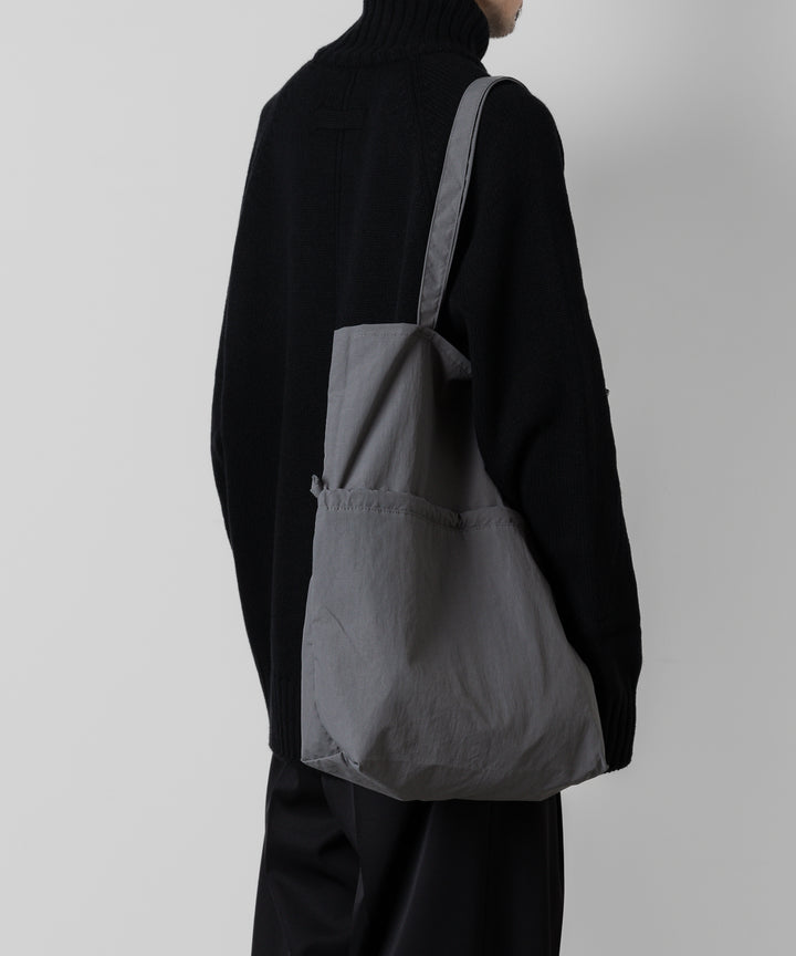 KaILI(カイリ)の24SSコレクションのNOT COMPACT ECOBAG VD - TAKESUMI GRAY  sessionセッション福岡セレクトショップ 公式通販サイト