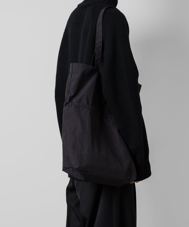 KaILI(カイリ)の24SSコレクションのNOT COMPACT ECOBAG VD - TAKESUMI BLACK sessionセッション福岡セレクトショップ 公式通販サイト