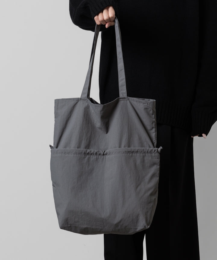 KaILI(カイリ)の24SSコレクションのNOT COMPACT ECOBAG VD - TAKESUMI GRAY  sessionセッション福岡セレクトショップ 公式通販サイト