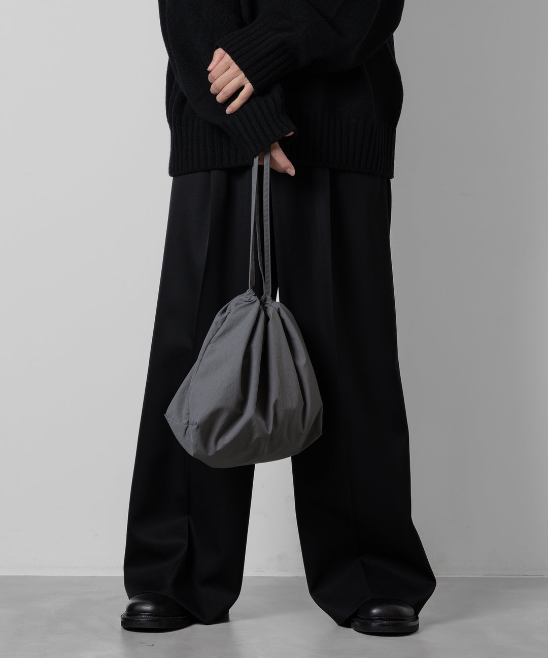 KaILI(カイリ)の24SSコレクションのNOT COMPACT ECOBAG VD - TAKESUMI GRAY  sessionセッション福岡セレクトショップ 公式通販サイト