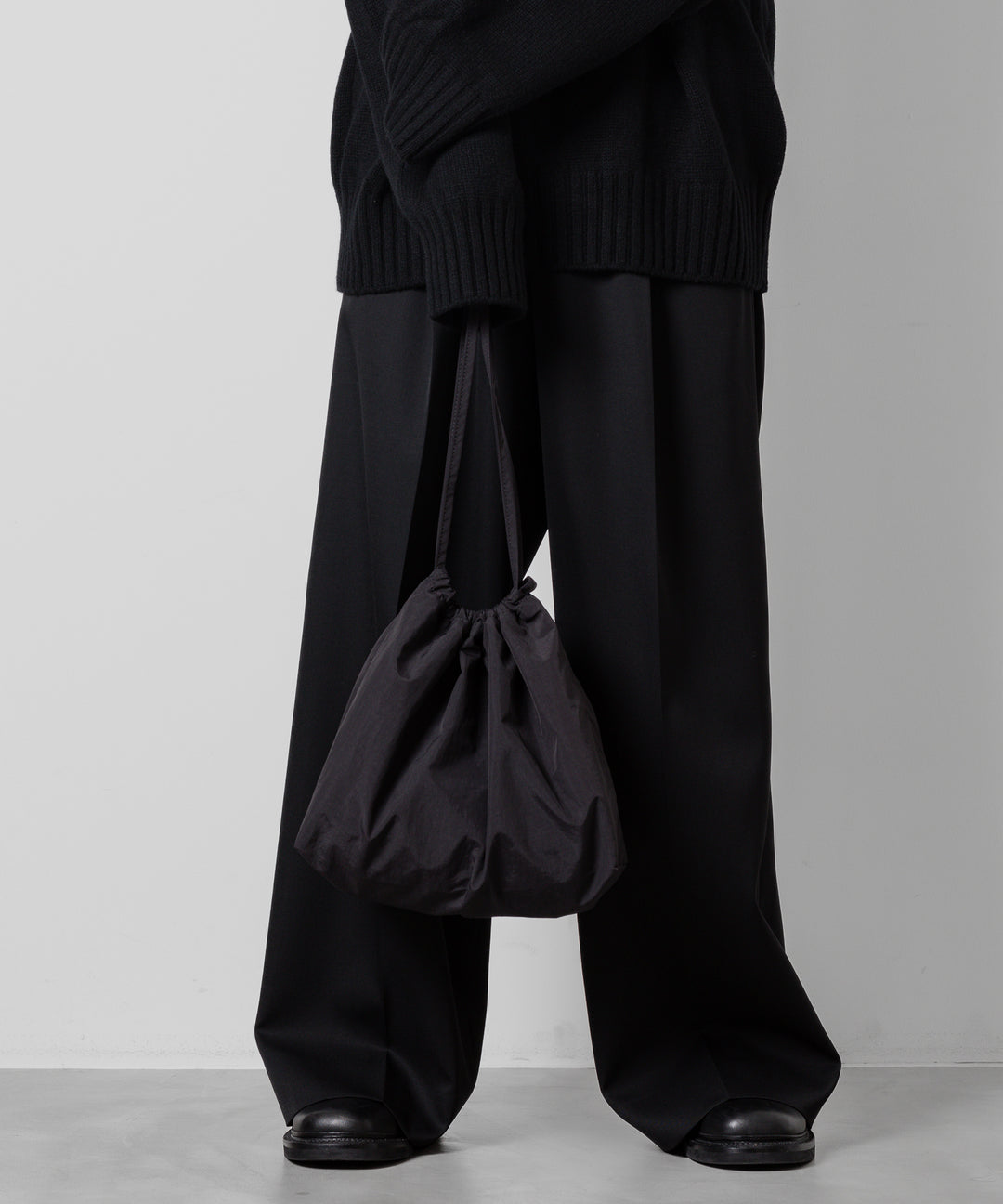 KaILI(カイリ)の24SSコレクションのNOT COMPACT ECOBAG VD - TAKESUMI BLACK sessionセッション福岡セレクトショップ 公式通販サイト