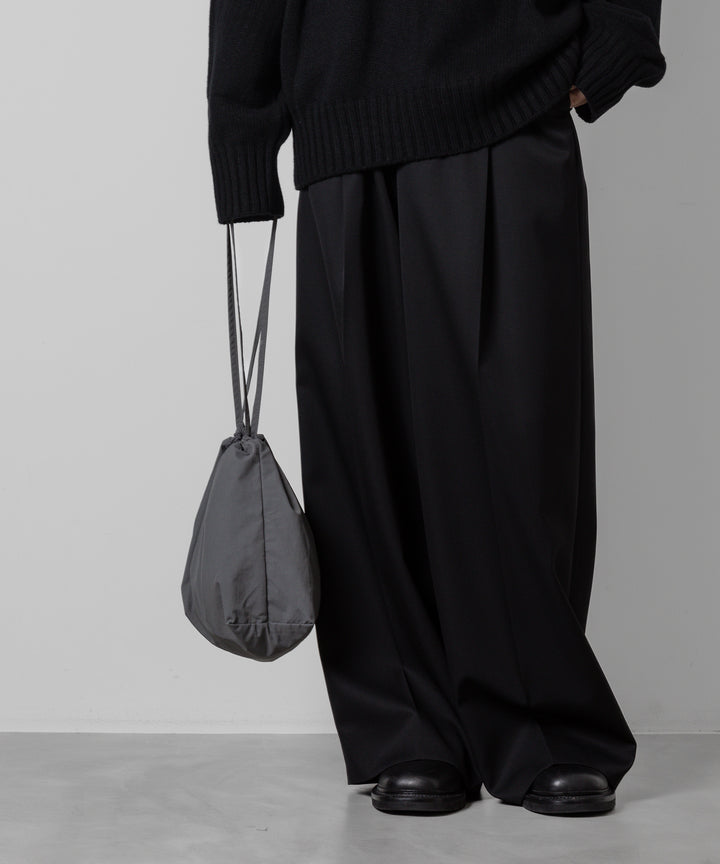 KaILI(カイリ)の24SSコレクションのNOT COMPACT ECOBAG VD - TAKESUMI GRAY  sessionセッション福岡セレクトショップ 公式通販サイト