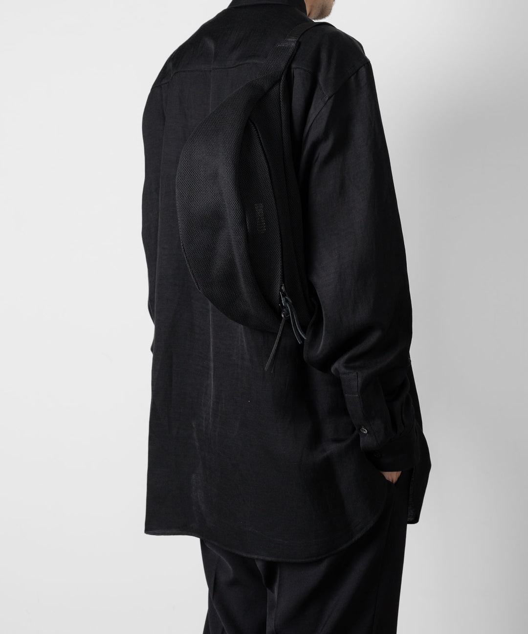 KaILI(カイリ)×awasaのCOTTON MESH WAIST POUCH - BLACKの公式通販サイトsession福岡セレクトショップ