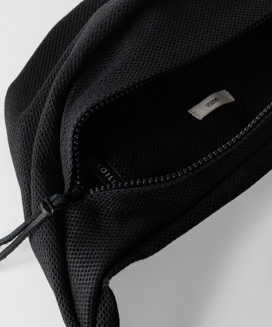 KaILI(カイリ)×awasaのCOTTON MESH WAIST POUCH - BLACKの公式通販サイトsession福岡セレクトショップ