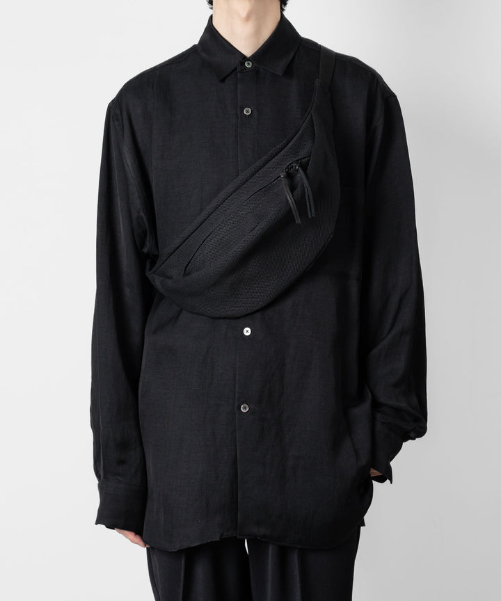 KaILI(カイリ)×awasaのCOTTON MESH WAIST POUCH - BLACKの公式通販サイトsession福岡セレクトショップ