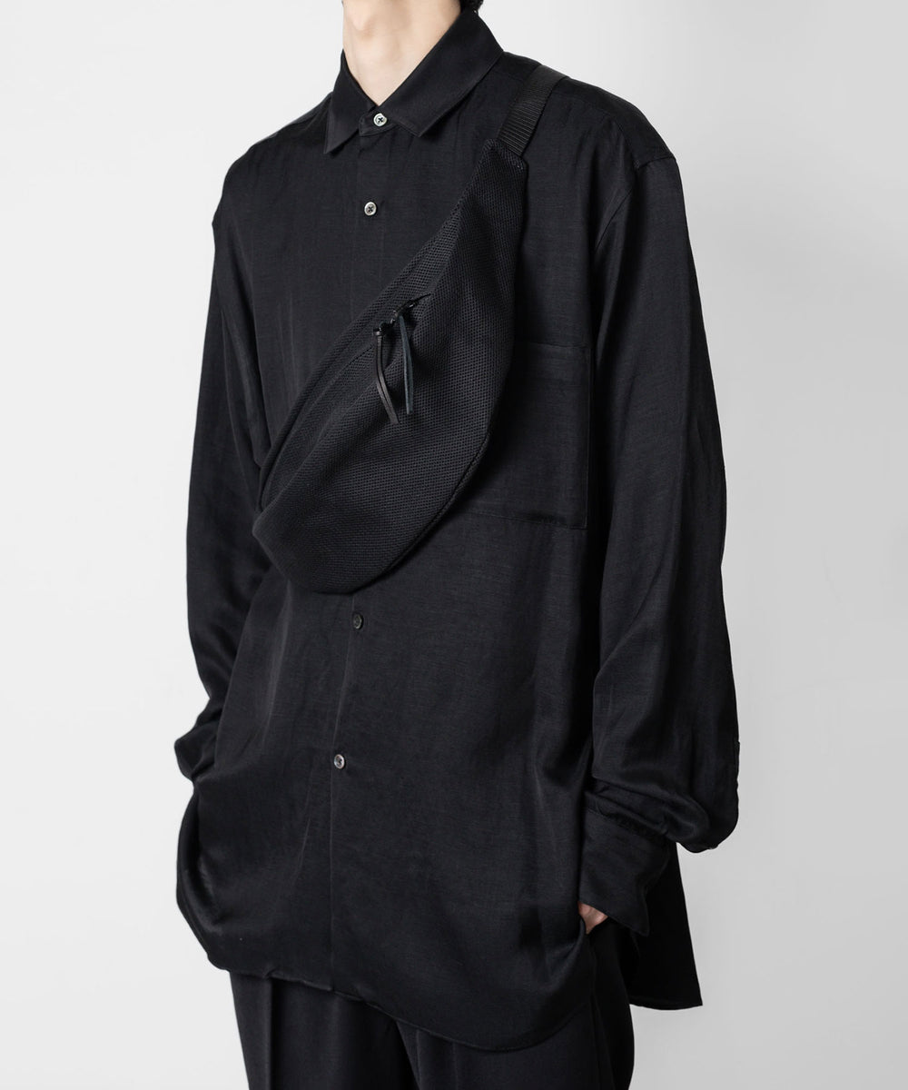 KaILI(カイリ)×awasaのCOTTON MESH WAIST POUCH - BLACKの公式通販サイトsession福岡セレクトショップ