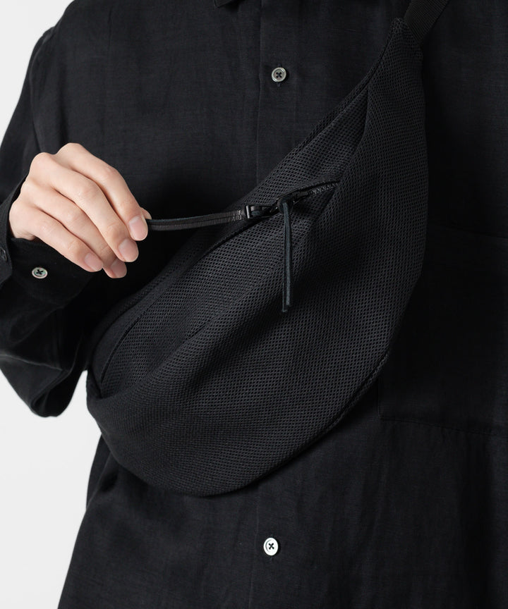 KaILI(カイリ)×awasaのCOTTON MESH WAIST POUCH - BLACKの公式通販サイトsession福岡セレクトショップ