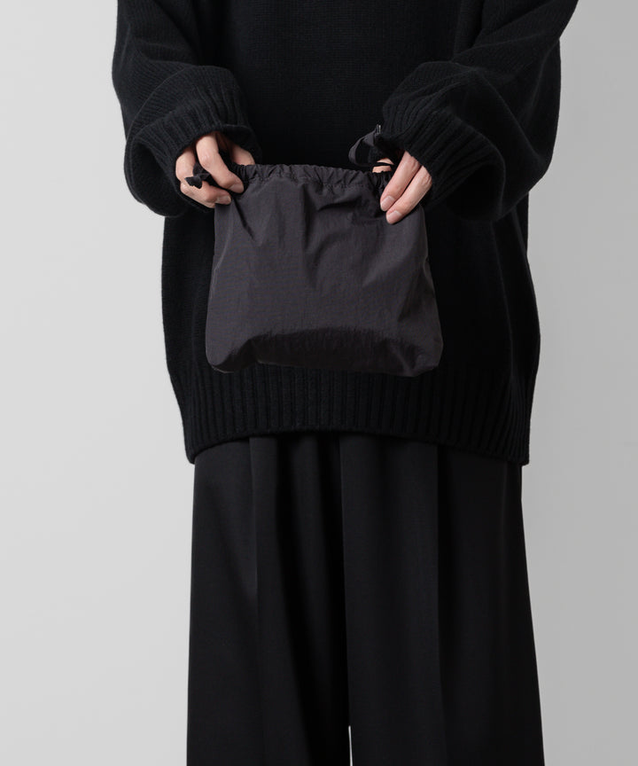 【KaILI】カイリ NOT COMPACT ECOBAG MINI VD - TAKESUMI BLACK  sessionセッション福岡セレクトショップ  公式通販サイト