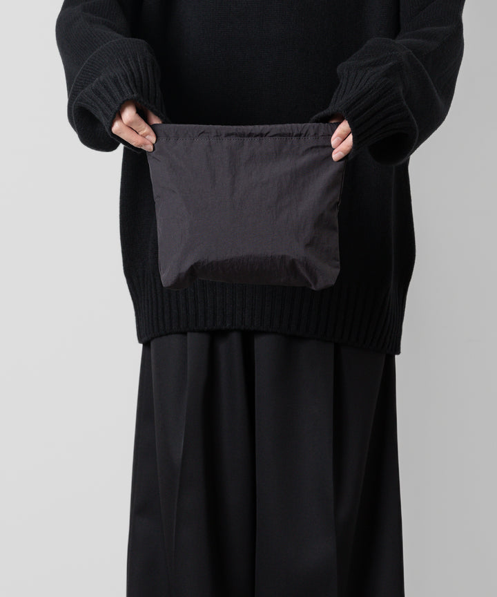 【KaILI】カイリ NOT COMPACT ECOBAG MINI VD - TAKESUMI BLACK  sessionセッション福岡セレクトショップ  公式通販サイト
