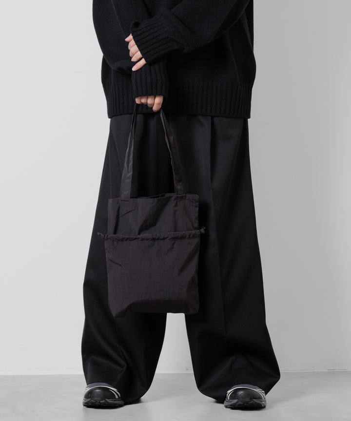 【KaILI】カイリ NOT COMPACT ECOBAG MINI VD - TAKESUMI BLACK  sessionセッション福岡セレクトショップ  公式通販サイト