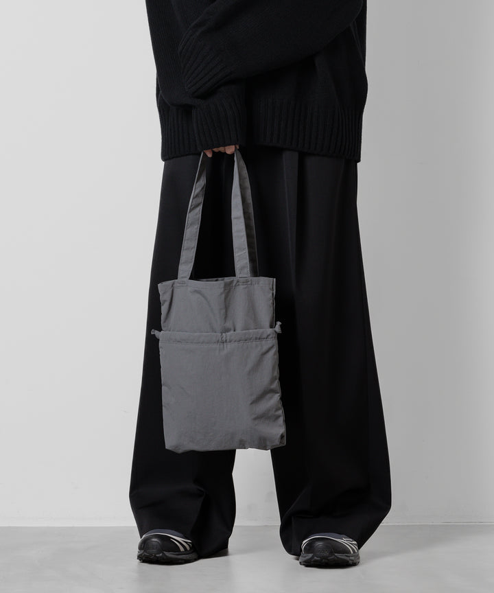 【KaILI】カイリ NOT COMPACT ECOBAG MINI VD - TAKESUMI GRAY sessionセッション福岡セレクトショップ 公式通販サイト