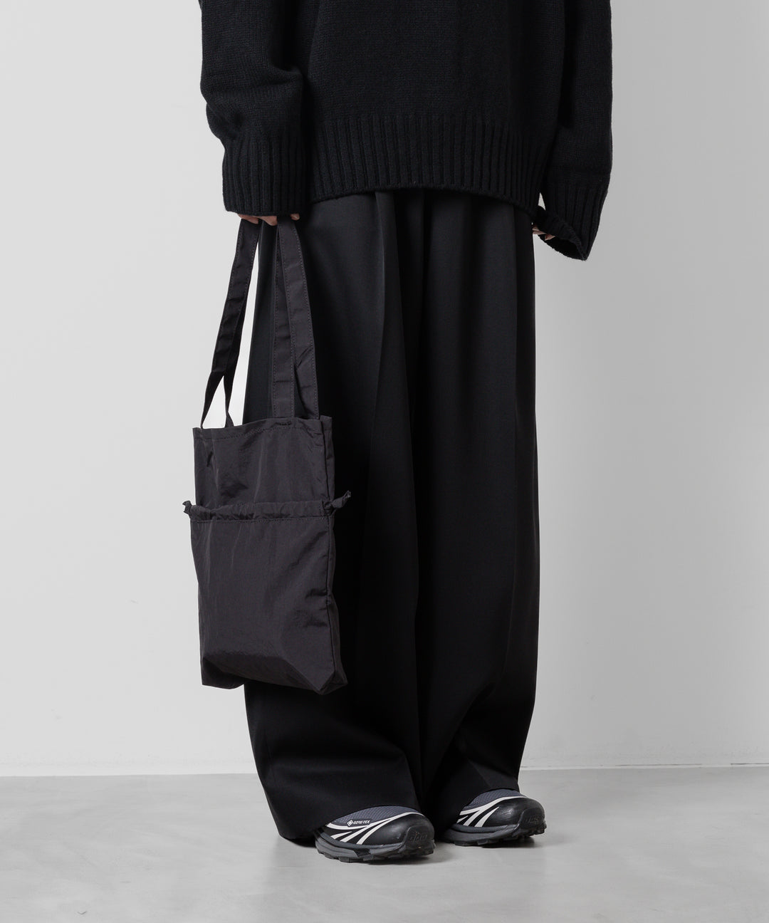 【KaILI】カイリ NOT COMPACT ECOBAG MINI VD - TAKESUMI BLACK  sessionセッション福岡セレクトショップ  公式通販サイト