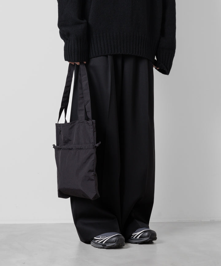 【KaILI】カイリ NOT COMPACT ECOBAG MINI VD - TAKESUMI BLACK  sessionセッション福岡セレクトショップ  公式通販サイト