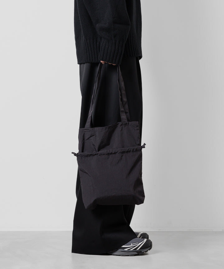 【KaILI】カイリ NOT COMPACT ECOBAG MINI VD - TAKESUMI BLACK  sessionセッション福岡セレクトショップ  公式通販サイト