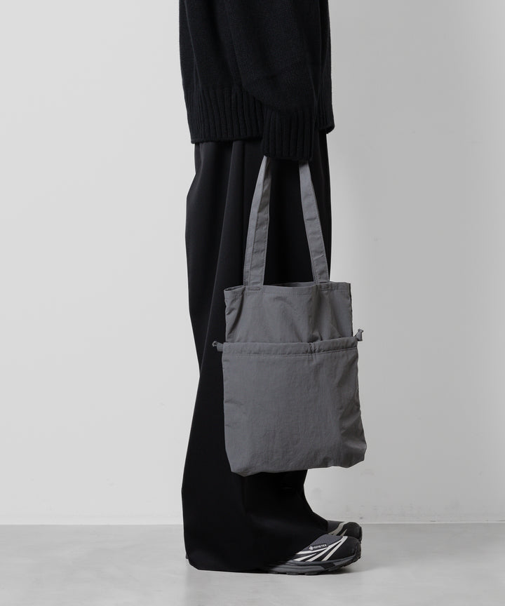 【KaILI】カイリ NOT COMPACT ECOBAG MINI VD - TAKESUMI GRAY sessionセッション福岡セレクトショップ 公式通販サイト