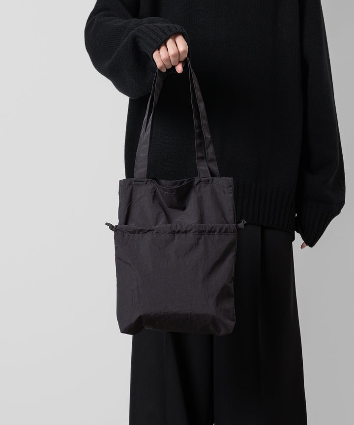 【KaILI】カイリ NOT COMPACT ECOBAG MINI VD - TAKESUMI BLACK  sessionセッション福岡セレクトショップ  公式通販サイト