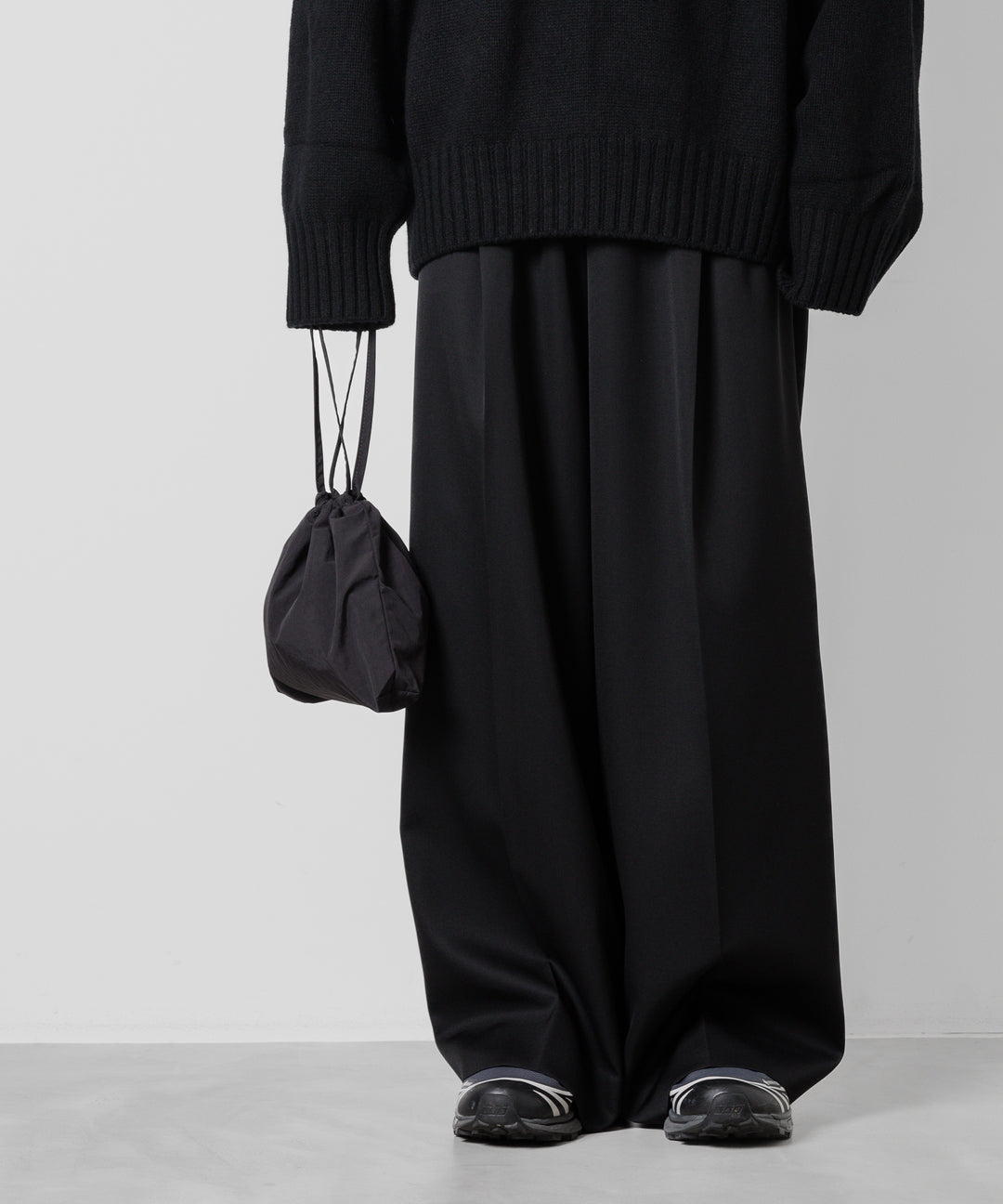 【KaILI】カイリ NOT COMPACT ECOBAG MINI VD - TAKESUMI BLACK  sessionセッション福岡セレクトショップ  公式通販サイト