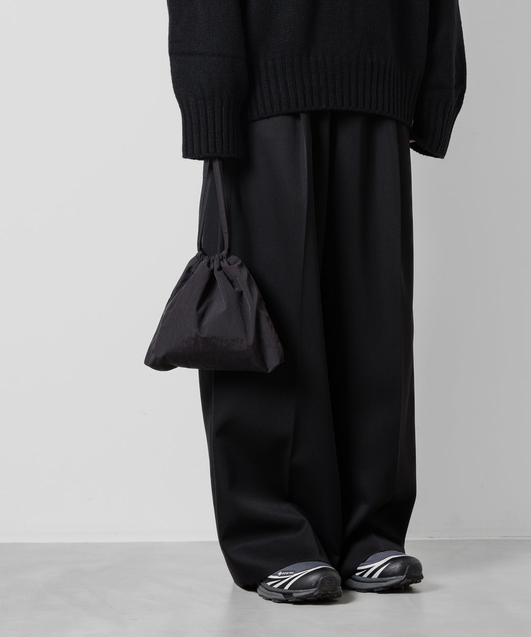 【KaILI】カイリ NOT COMPACT ECOBAG MINI VD - TAKESUMI BLACK  sessionセッション福岡セレクトショップ  公式通販サイト
