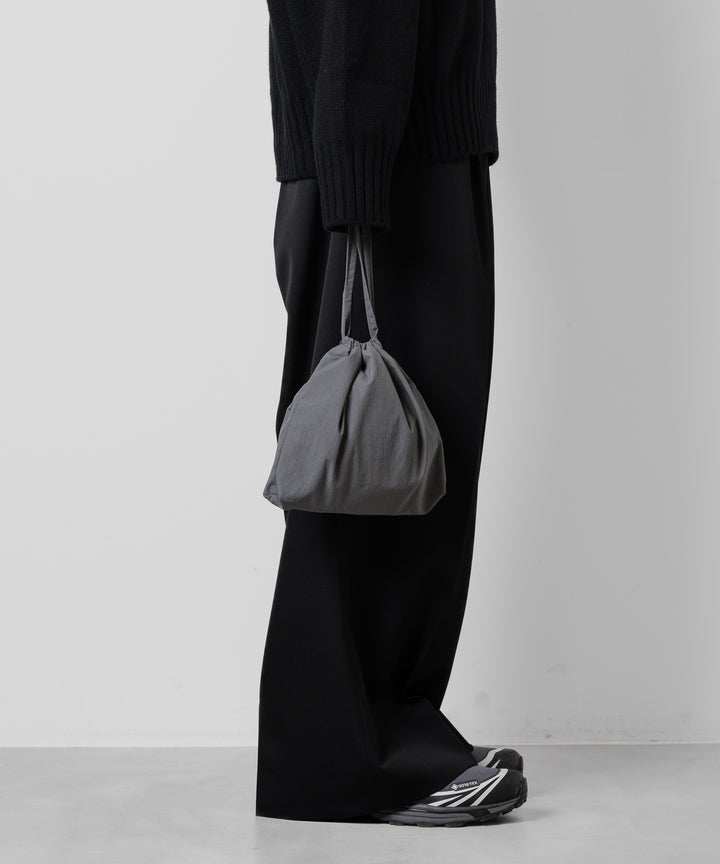 【KaILI】カイリ NOT COMPACT ECOBAG MINI VD - TAKESUMI GRAY sessionセッション福岡セレクトショップ 公式通販サイト