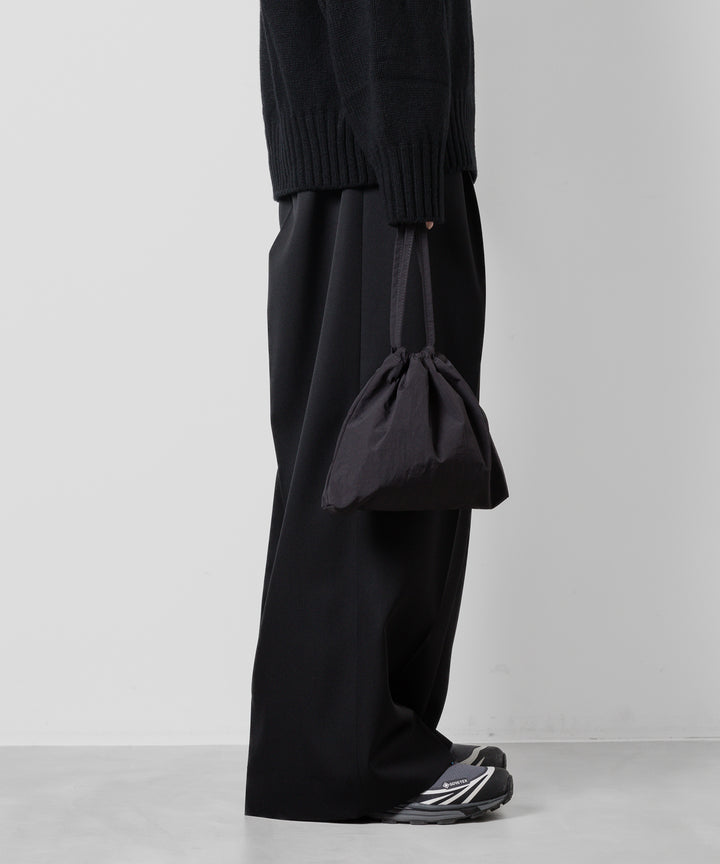 【KaILI】カイリ NOT COMPACT ECOBAG MINI VD - TAKESUMI BLACK  sessionセッション福岡セレクトショップ  公式通販サイト