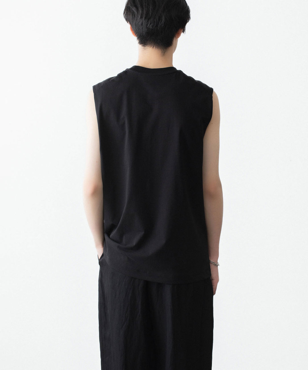 KANEMASA PHIL. カネマサフィルの36G HIGH TWIST SLEEVELESS TEEの公式通販サイトsession福岡セレクトショップ