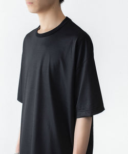 KANEMASA PHIL.】36G WOOL SS TEE - BLACK | 公式通販サイト session