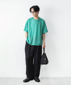 KANEMASA PHIL.】36G WOOL SS TEE - TURQUOISE | 公式通販サイト