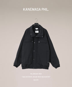 KANEMASA PHIL.-カネマサフィルの36G ECONYL SOLID TECH BLOUSONのBLACK公式通販サイトsession福岡セレクトショップ