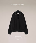 画像をギャラリービューアに読み込む, KANEMASA PHIL. カネマサフィルの36G SUPER FINE GAUGE HALF ZIP PULLOVER - BLACKの公式通販サイトsession福岡セレクトショップ
