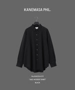 画像をギャラリービューアに読み込む, 【KANEMASA PHIL.】カネマサフィルの46G MODEST L/S SHIRT - BLACKの公式通販サイトsession福岡セレクトショップ
