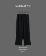 画像をギャラリービューアに読み込む, 【KANEMASA PHIL.】46G EASY PANTS - BLACK
